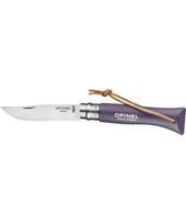Opinel Colorama 06 inox violetinės spalvos peilis su dirželiu