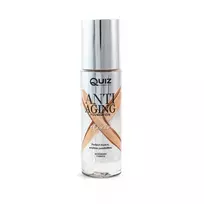 QUIZ COSMETICS_Anti Aging Foundation drėkinamasis makiažo pagrindas, praturtintas vitaminu E Golden Beige 30ml