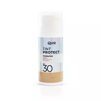 QUIZ COSMETICS_Tint Protect Foundation with SPF30 lengvas makiažo pagrindas su SPF30, praturtintas vitaminu E ir niacinamidu N°03 Olive 30ml