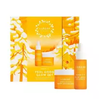 LUMENE_SET Nordic-C Feel Good Glow dovanų rinkinys Glow Boost Essence veido esencija 30ml + Glow Moisturizer veido kremas 50ml