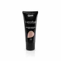 QUIZ COSMETICS_Camouflage Foundation Nepermatomas makiažo pagrindas, praturtintas vitaminu E N°02 30ml