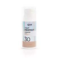 QUIZ COSMETICS_Tint Protect Foundation with SPF30 lengvas makiažo pagrindas su SPF30, praturtintas vitaminu E ir niacinamidu N°02 Natural 30ml