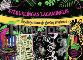 STEBUKLINGAS LAGAMINĖLIS. Švytintys tamsoje gyvūnų atvaizdai