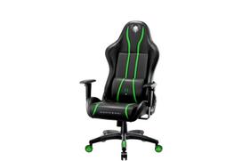 Žaidimų kėdė Diablo X-One 2.0, Normal dydis, eko oda, juoda/žalia