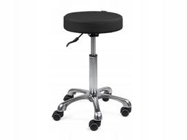 Ergonomiška meistro kėdutė Habys Silva So Skin K415 – juoda