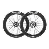Fast Forward RYOT 77 karboniniai ratai | FFWD | Black - White, SRAM/Shimano