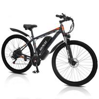 Elektrinis kalnų dviratis Gunai GN29 29", juodas