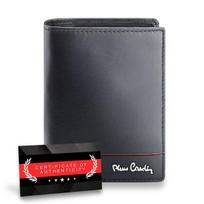 Vyriška odinė piniginė Pierre Cardin, juoda 623506