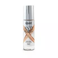 QUIZ COSMETICS_Anti Aging Foundation drėkinamasis makiažo pagrindas, praturtintas vitaminu E Dramblio kaulas 30ml