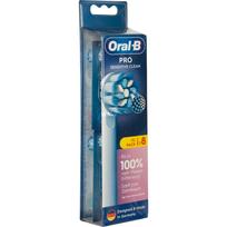 Oral-B Pro Sensitive Clean Replaceable Toothbrush Heads  Heads  For adults  Number of brush heads included 8  White