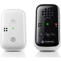 Motorola | Audio Baby Monitor | PIP10 | DECT Wireless Technology; High sensitivity microphone and crystal clear sound; Low Battery Alert; Mute/sound detection alert; Portable parent unit | White PIP10