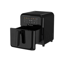 Karšto oro gruzdintuvė Turbotronic 6L TT-AF190 1600W juoda su atitirpinimo funkija