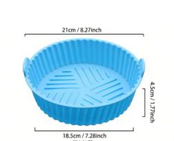 Silikoninė forma gruzdintuvei L 18,5X18,5cm x 21x21cm. raudona