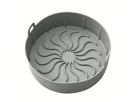Silikoninė forma gruzdintuvei D19x5.5cm. pilka
