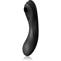 Satisfyer Curvy TRINITY 4 klitorį stimuliuojantis vibratorius black 17 cm