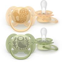 Philips Avent Ultrasoft SCF091/46 6-18 m čiulptukas Neutral 2 vnt.