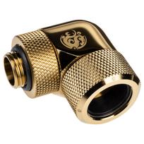 Bitspower Advanced Multi-Link Adapter Connection 90 Degrees G1/4 Inch BSP to 16mm OD Hardtube – Rotatable.