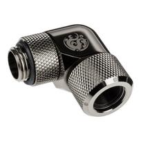 Bitspower Advanced Multi-Link Adapter Connection 90 Degrees G1/4 Inch AG to 12mm OD Hardtube – Rotatable.