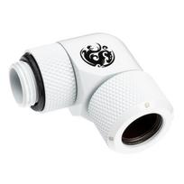 Bitspower Advanced Multi-Link Adapter Connection 90 Degrees G1/4 Inch Male Thread to 12mm OD Hard Tube – Rotatable