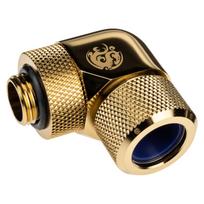 Bitspower Advanced Multi-Link Adapter Connection 90 Degree G1/4 Inch BSP to 14mm OD Hardtube – Rotatable.