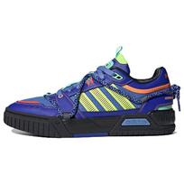 Adidas Neo D-Pad Madingi Laisvalaikio Neslystantys Dilimui Atsparūs Žemi Kateboardo Batai Unisex Sportbačiai Mėlyni Žali Geltoni HQ7057 40⅔