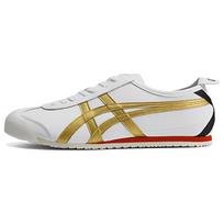Onitsuka Tiger Mexico 66 Patogūs Retro Neslystantys Patvarūs Žemi Gyvenimo Būdo Krosiniai Batai Unisex Krosiniai Batai Balti Platina 1183C080-101 37