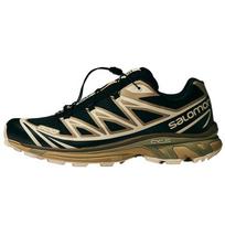 Salomon XT-6 Tamsus triufelis Apvalus pirštas Patogūs Amortizuojantys Neslystantys Patvarūs Žemi Lauko Funkciniai Batai Unisex Batai 474244 37⅓
