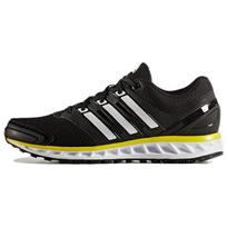 Adidas Falcon Elite 3 Running Shoes Classic Fabric Non-Slip Breathable Lightweight Low-Top Unisex Sneakers Black White Yellow S76794 43⅓