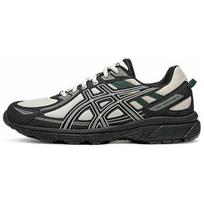 Asics Gel-Venture 6 Patogūs Minkšti Žemakulniai Takų Bėgimo Batai Vyriški Sportbačiai Balti Juodi 1011B550-301 39
