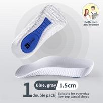 Memory Foam Aukštį Didinantys Vidpadžiai Vyrams Moterims Batai Plokščiapėdystė Skydliaukės Palaikymas Ortopediniai Vidpadžiai Sportbačiai Kulno Pakėlimas Batų Pagalvėlės