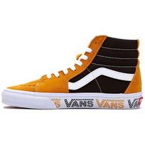 Vans Sk8 Casual Aukštakulniai Skate Batai Unisex Sportbačiai Juodi Geltoni VN0A4BV6SXY 35