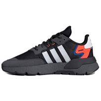 Adidas Originals Nite Jogger Audiniai Sportiniai Kvėpuojantys Žemi Laisvalaikio Batai Unisex Sportbačiai Pilki Balti Raudoni FX6834 44