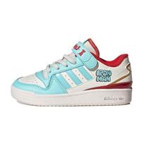 Adidas Disney X  Originals Forum Leather Durable Low-Top Kids Skate Shoes Kids Sneakers White Blue Red IG3805 35