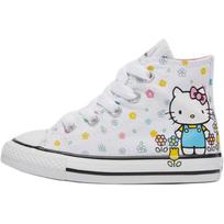 Converse Hello Kitty X  Chuck Taylor All Star Fashion Comfortable High Top Walker Shoes Baby Shoes White 764635C 21