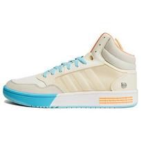 Adidas Neo Hoops 3.0 Mid Neslystantys Patvarūs Aukšti Sportbačiai Unisex Kedai Pilki Mėlyni Oranžiniai HP9946 36⅔