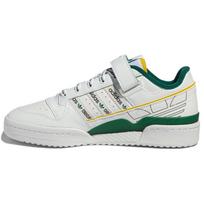 Adidas Originals Forum Low Velcro žemi sportbačiai riedlenčių bateliai Unisex sportbačiai Balti Žali GX3001 35⅔