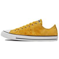„Converse Chuck Taylor All Star“ patogūs, universalūs, patvarūs, žemo pado drobiniai bateliai, unisex sportbačiai, imbierinės geltonos spalvos 170859C 42
