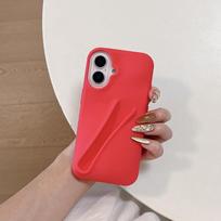 Lipstick Silicone Phone Case for iPhone 11 13 16 15 12 for 14 15 16 Pro 14 16 Pro Max DIY Lipstick Lip Holder Silicone Phone Case iPhone 11 juoda