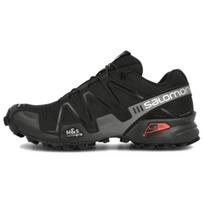Salomon Speedcross 3 Lauko sporto audinys Sintetinė oda Žemi bėgimo bateliai Unisex Bėgimo bateliai Juodi 410855 36⅔