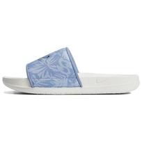 Nike Offcourt Neslidus Patvarus Lengvas Guminis Padas Šlepetės Moteriški Avalynė Mėlyna Balta DV8355-400 36.5