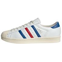 adidas Superstar Vintage Pagaminta Vokietijoje Balti Mėlyni Raudoni Unisex Kėdainiai Core-White Geresni-Raudoni JQ6345 40