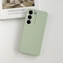 Suitable for Samsung S25ultra Liquid Silicone Shell S24U Simple Solid Color S23 Anti Fall Protective Shell S22 Galaxy S25