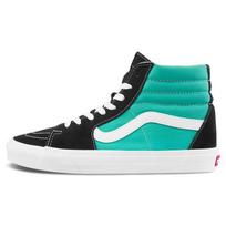 Vans Sk8 aukštakulniai riedlenčių batai Unisex sportbačiai Žali Juodi VN0A32QG4FV 35 black