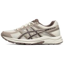 Asics Gel-Contend 4 Patogūs universalūs amortizuojantys žemi bėgimo bateliai moteriški sportbačiai Balti rudi T8D9Q-113 35.5