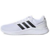 Adidas Neo Lite Racer 2.0 Patogus PU amortizavimas Lengvi žemi kasdieniai bėgimo bateliai Vyriški sportbačiai Balti EG3282 44⅔