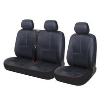 Odiniai automobilio sėdynių užvalkalai 2+1 rinkinys, atsparūs vandeniui
