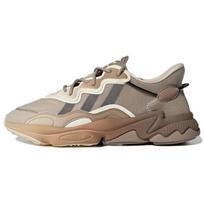 Adidas Originals Ozweego Retro Sportiniai Neslystantys Patvarūs Žemi Laisvalaikio Batai Unisex Laisvalaikio Batai Ruda Pilka HQ6325 36