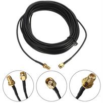 6M RG174 SMA Male to Female Extension Cable Varinė viela koaksialiniam kabeliui Wi-Fi WiFi tinklo plokštė maršrutizatoriaus antena