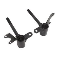 10 mm priekinio rato šakės ašies pora iki 110cc go-karto, keturračio ATV juoda