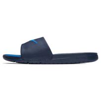 Nike Benassi Solarsoft Šlepetės Vyriškos Šlepetės Juodos Mėlynos 431884-440 38.5